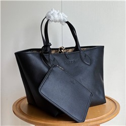 Большая вместительная двухсторонняя сумка-тоут ГУЧЧ*И