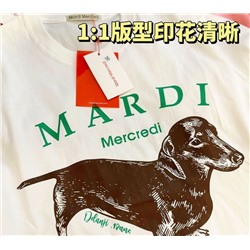 Женская хлопковая футболка Mardi Mercred*i