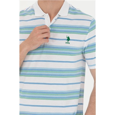 Erkek Beyaz Polo Yaka Tişört