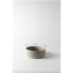 Ella Saksı - Soft Gri - 20 cm