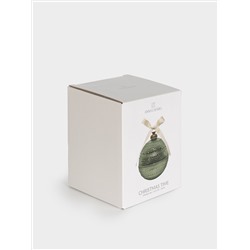 Емкость для хранения, 13х11 см, 180 мл, стекло Р/металл, зеленая, Шар, Сhristmas time