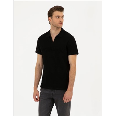 Siyah Slim Fit Tişört