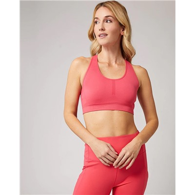WOMEN'S SEAMLESS RACERBACK SPORTS BRA
