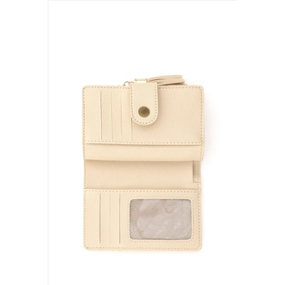 Kadın Ekru Cüzdan