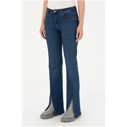 Kadın Mavi Jean Pantolon