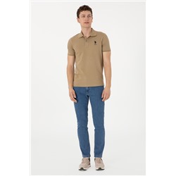 Erkek Mavi Straight Fit Jean Pantolon