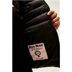 Bad Bear Turner Vest Siyah Kadın Puffer Yelek