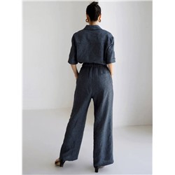 Льняной комбинезон