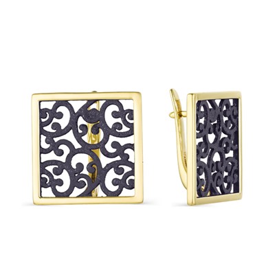 Серьги серебро 52836YU