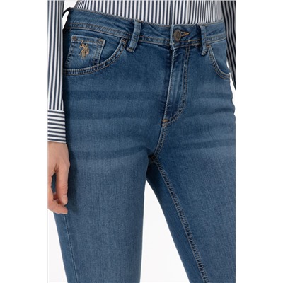 Kadın Açık Mavi Skinny Fit Jean Pantolon