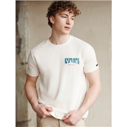 Футболка из премиального хлопка с авторским принтом