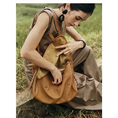 Женская вместительная кожаная сумка, экспортная фабрика