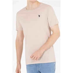 Erkek Taş Basic Bisiklet Yaka Tişört