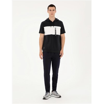 Siyah Regular Fit Sweatshirt