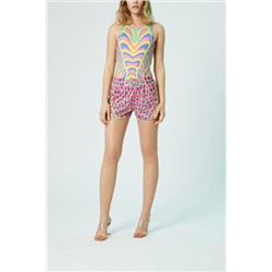 Pantalón corto serpiente