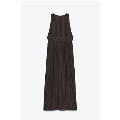 STRIPED LONG WAISTCOAT