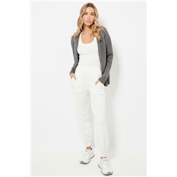 Chaqueta con capucha - Gris oscuro