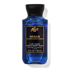 Ocean travel size body wash