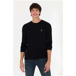 Erkek Siyah Basic Kazak