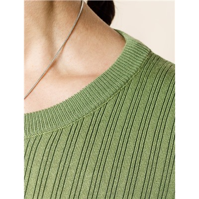 Джемпер тонкой вязки из вискозы с нейлоном