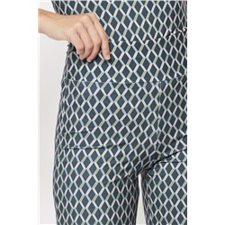 Pantalón casual Azul y antracita