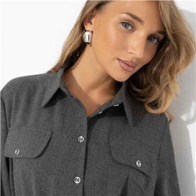 Платье-рубашка из вискозы, Голос из будущего (new)