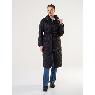 СТЕГАНОЕ ПАЛЬТО С КАРМАНАМИ