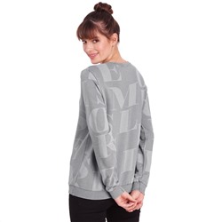Damen Sweatshirt mit Buchstaben-Print