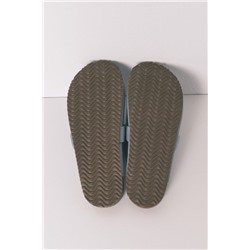 Zapatillas casa tipo zueco azul