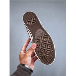 Классические черные кеды C*onverse 1970-х годов с высоким берцем и замшевой кожей