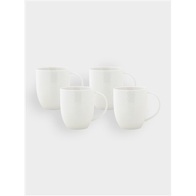 Набор кружек, 4 пр, 370 мл, Даймонд