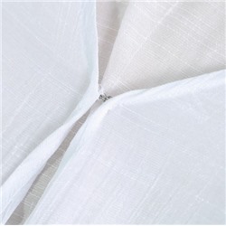 Тонкая блузка с V-образным вырезом, на одной пуговице, свободная линия плеча