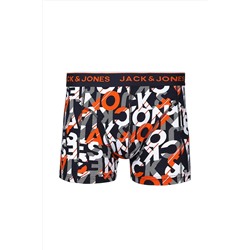 Jack & Jones Erkek 3'lü Karışık Boxer Paketi - Logo