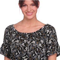 Damen Kleid mit Carmenausschnitt