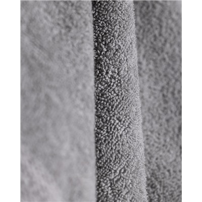 Analisa %100 Pamuk 2'li El Havlusu - Gri - 30x45 cm