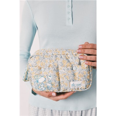 Neceser mediano florecitas Snoopy