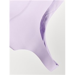 Einarmiges Top mit Blumenmuster