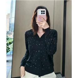 Женский трикотажный кардиган