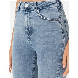 Açık Mavi Skinny Fit Jean Pantolon