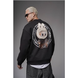 Худи  лабубу черный