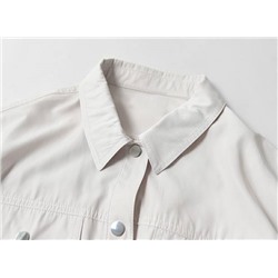 Maa*g / для тех, кто не в курсе эти магазины открыли в России вместо бывшей Zar*a 👕.. коллекция 2024✔️  рубашка острым воротником, экспорт в 🇷🇺  ( цена на бирке 4999😁)