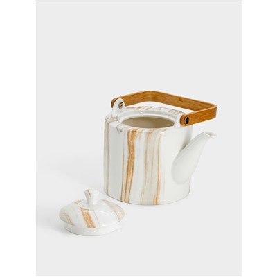 Чайник заварочный, 0,8 л, фарфор P, The Royal Marble