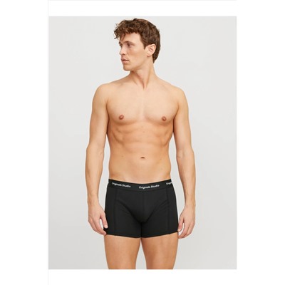 Jack & Jones Jack Jones Jacvesterbro Solıd Trunks 3 Pack Noos Erkek Lacivert Boxer 12272945-04