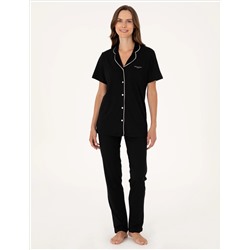 Siyah Pijama Takımı