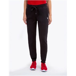FLEECE HIGH WAISTED LOGO JOGGER