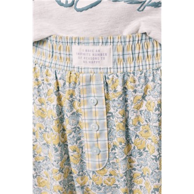 Pijama largo algodón Snoopy