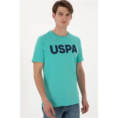 Erkek Regular Fit Bisiklet Yaka Mint Basic Tişört