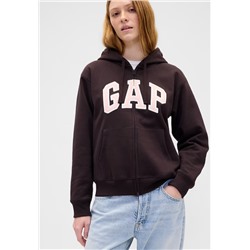 Relaxed Gap Logo Zip Hoodie