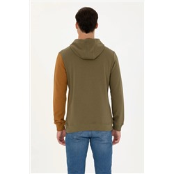 Erkek Haki Sweatshirt