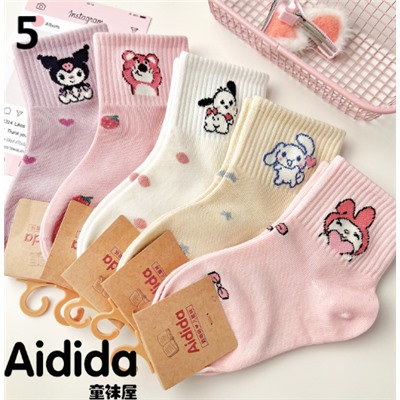 Носки для девочек 5 пар